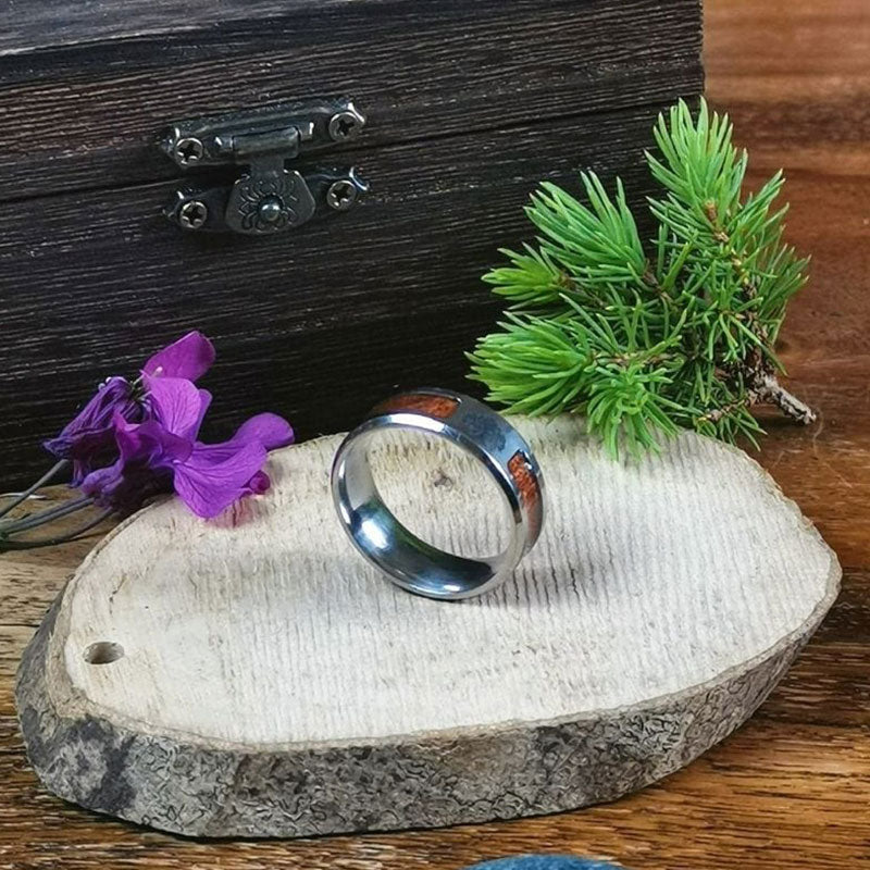 Stylish Tree of Life Ring made of Stainless Steel for Women - Elina-Tree of Life-2.01 in-The Livary