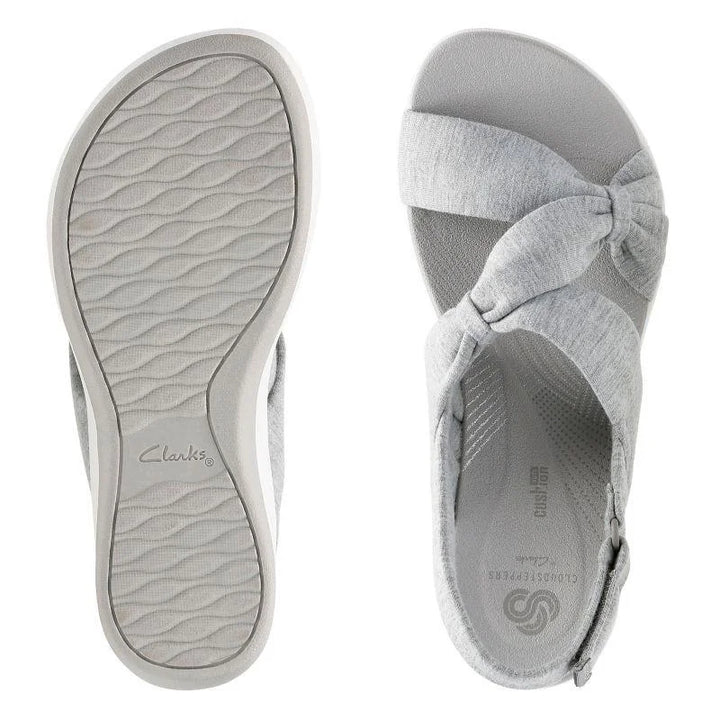 Ultra-comfortable Orthopaedic Women's Summer Sandals – Isabella-Gray-2.5-The Livary