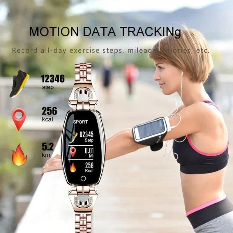 Waterproof Fitness Wristband - FitStyle-Gold-The Livary
