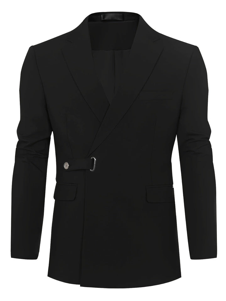 Classic Black Men's Blazer - Lars-S-The Livary