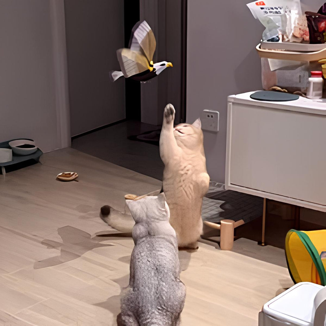 Automatic Moving Bird Toy - FlyBuddy™-Parrot-The Livary