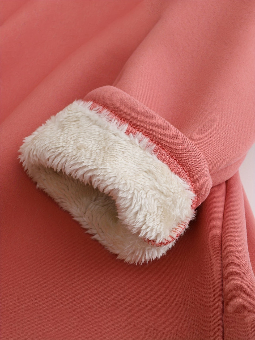Comfy Fleece Sweatshirt - Liona-Pink-S-The Livary