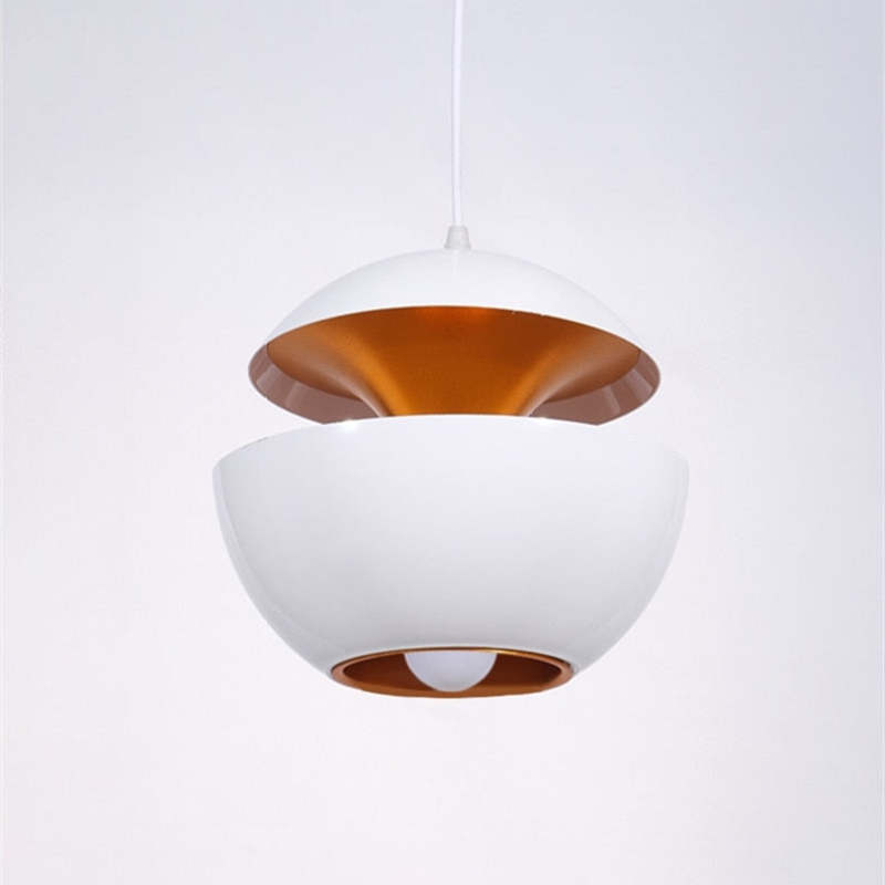 Modern LED Pendant Lamp - AstraGlow-White-Small (9.84 in)-The Livary