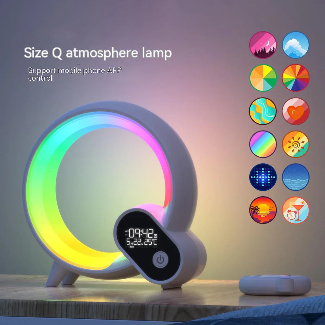 Smart Night Light with White Noise and Colour Change - Liora-Black-The Livary