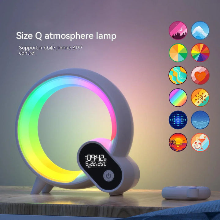Smart Night Light with White Noise and Colour Change - Liora-Black-The Livary