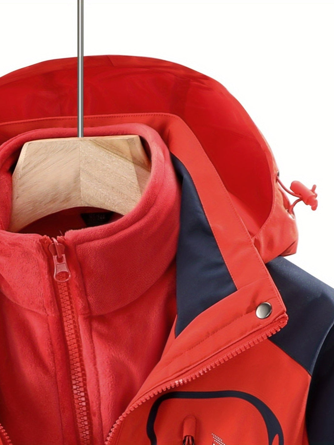 3-in-1 Waterproof Jacket - Nora-Grey-XS-The Livary