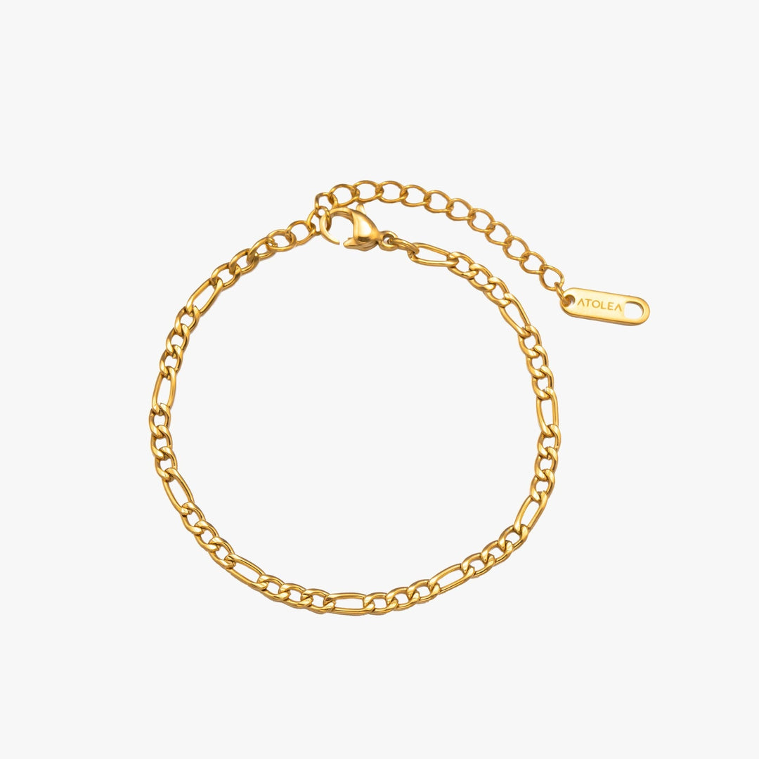 Subtle Ankle Bracelet for Women - Amalfi-Gold-The Livary