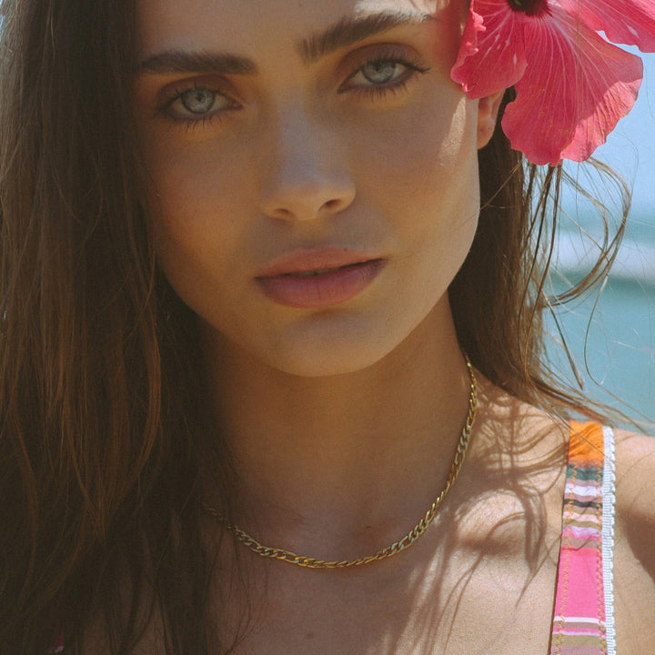 Stylish Minimalist Choker - Lola-Gold-The Livary