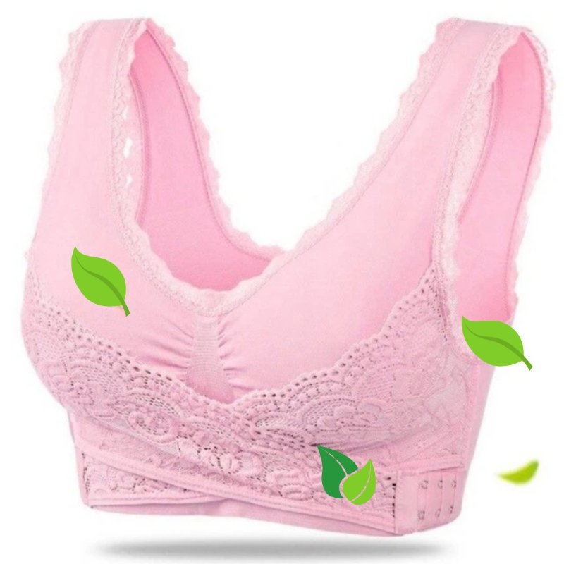 Comfortable Good Supporting Bra - Grace-Light pink-S-The Livary
