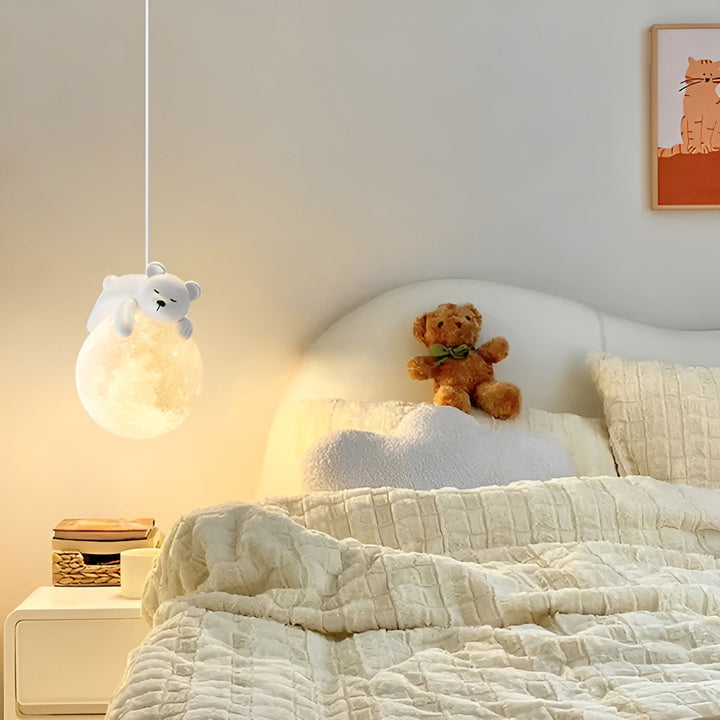 Cute Animals Pendant Light - LunarBuddy-Beer-The Livary