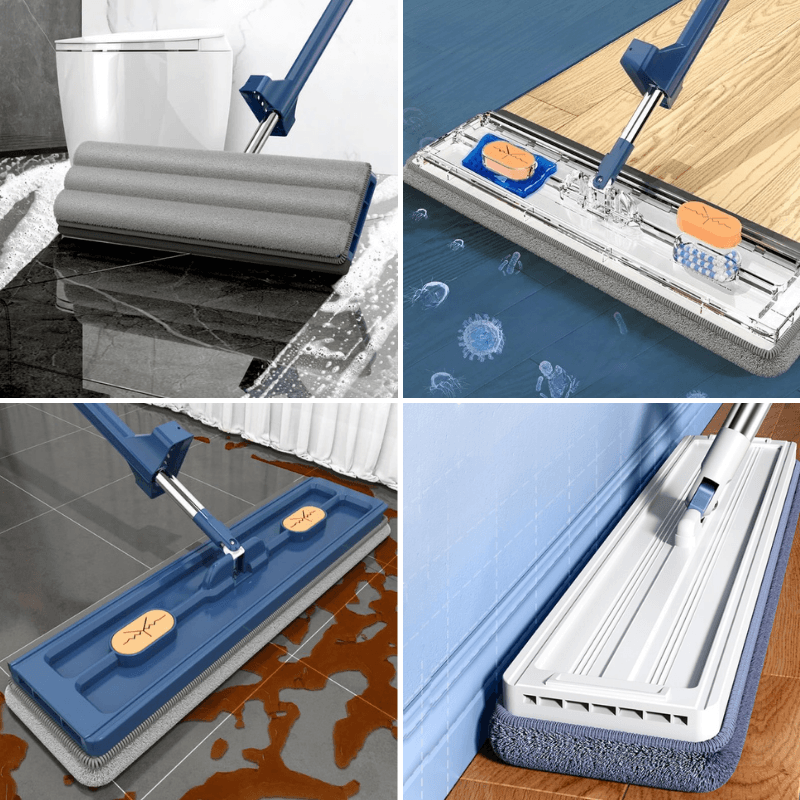 360° Rotating Mop - RotiMop-Blue-The Livary