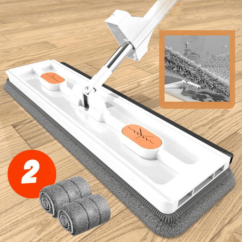 360° Rotating Mop - RotiMop-White-The Livary