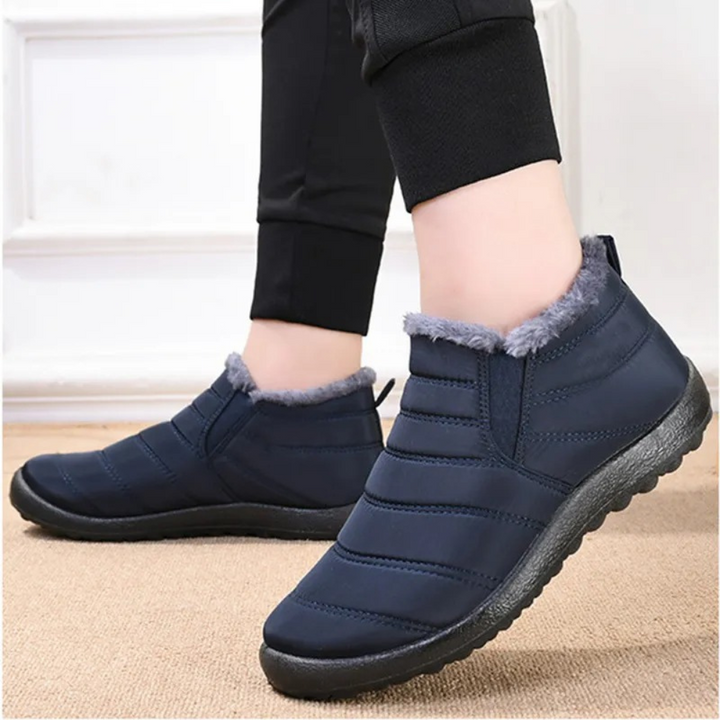 Comfy Fleece Ankle Boots - Elise