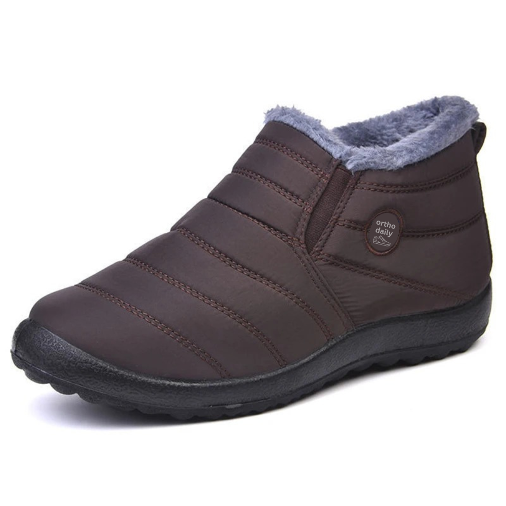 Comfy Fleece Ankle Boots - Elise
