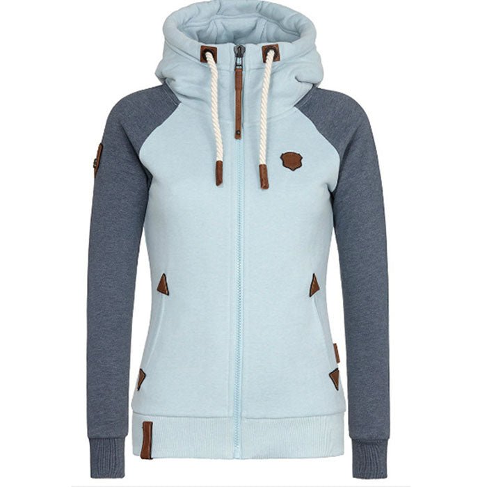 Modern Soft Ladies Cardigan - Sofia-Light blue-S-The Livary