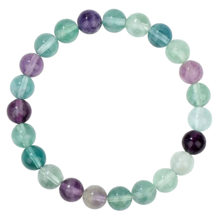 Natural Crystal Healing Energy Bracelet - Aria-Fluorite-The Livary
