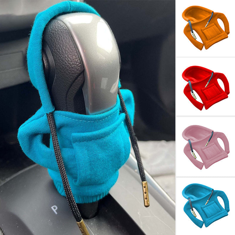 Cotton Protective Gear Shift Cover - ShiftEase-Poinsettia-The Livary