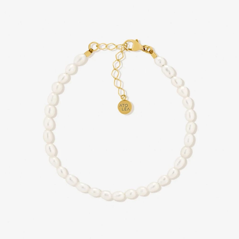 Bracelet with Freshwater Pearls - Marina-The Livary