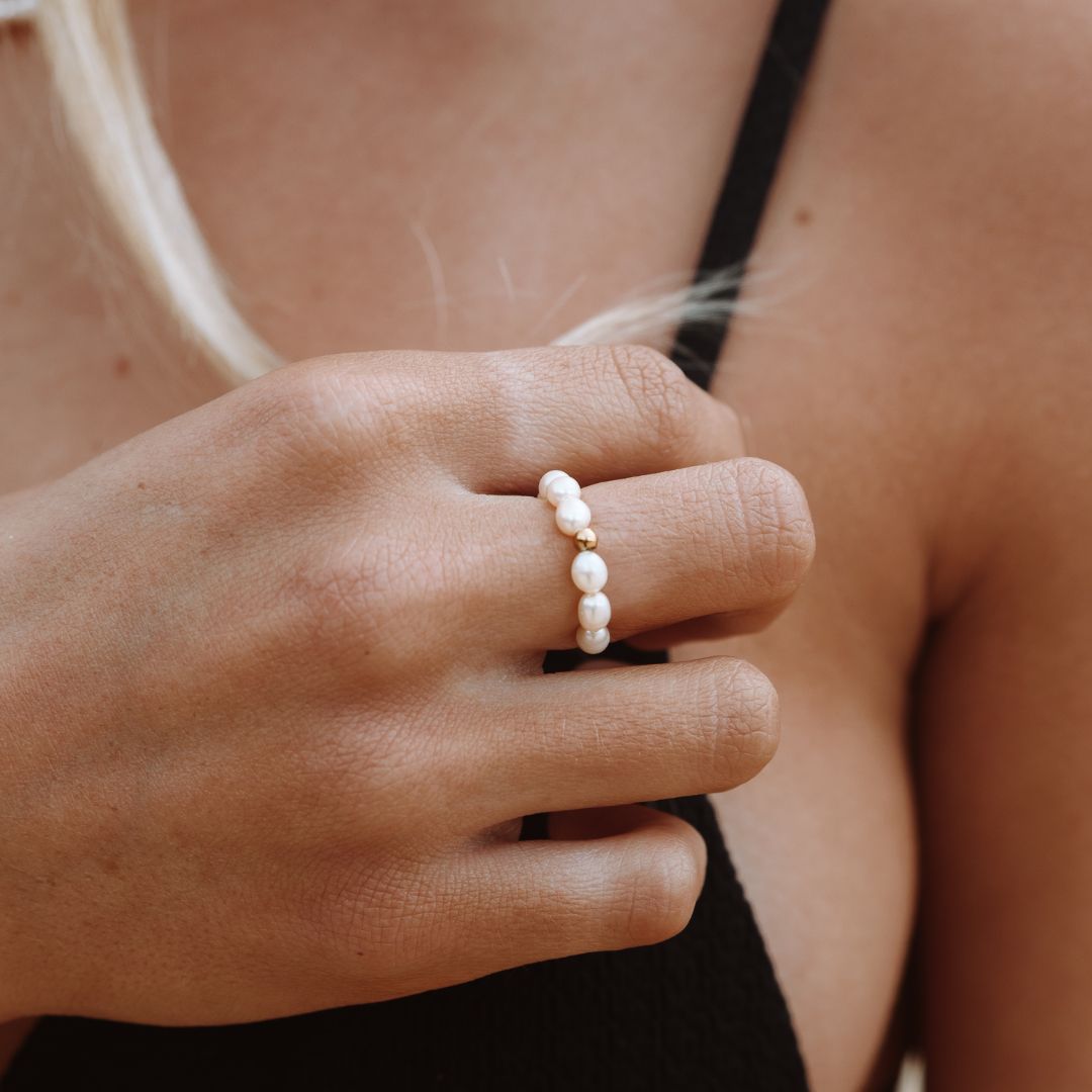 Ocean Pearl Ring for Ladies - Pearl-The Livary