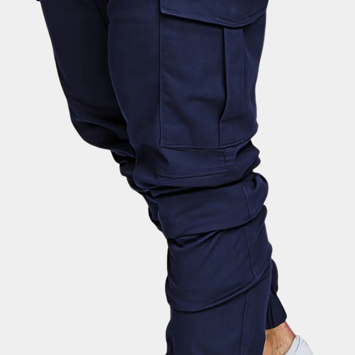 Modern Cargo Trousers for Men - Mason-Black-XS-The Livary