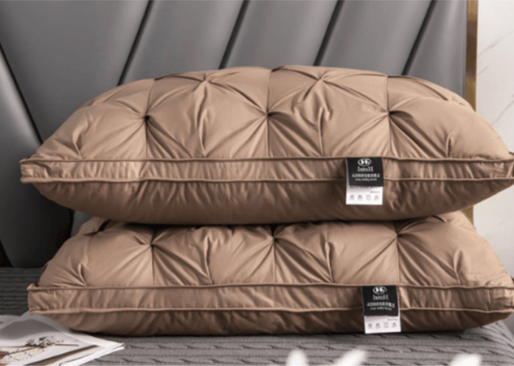 Goose Down Kiss for Luxurious Sleep - Aurélie-Brown-The Livary