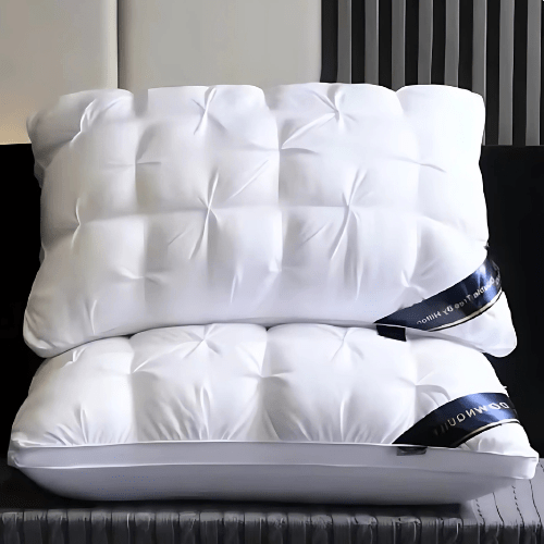 Goose Down Kiss for Luxurious Sleep - Aurélie-White-The Livary