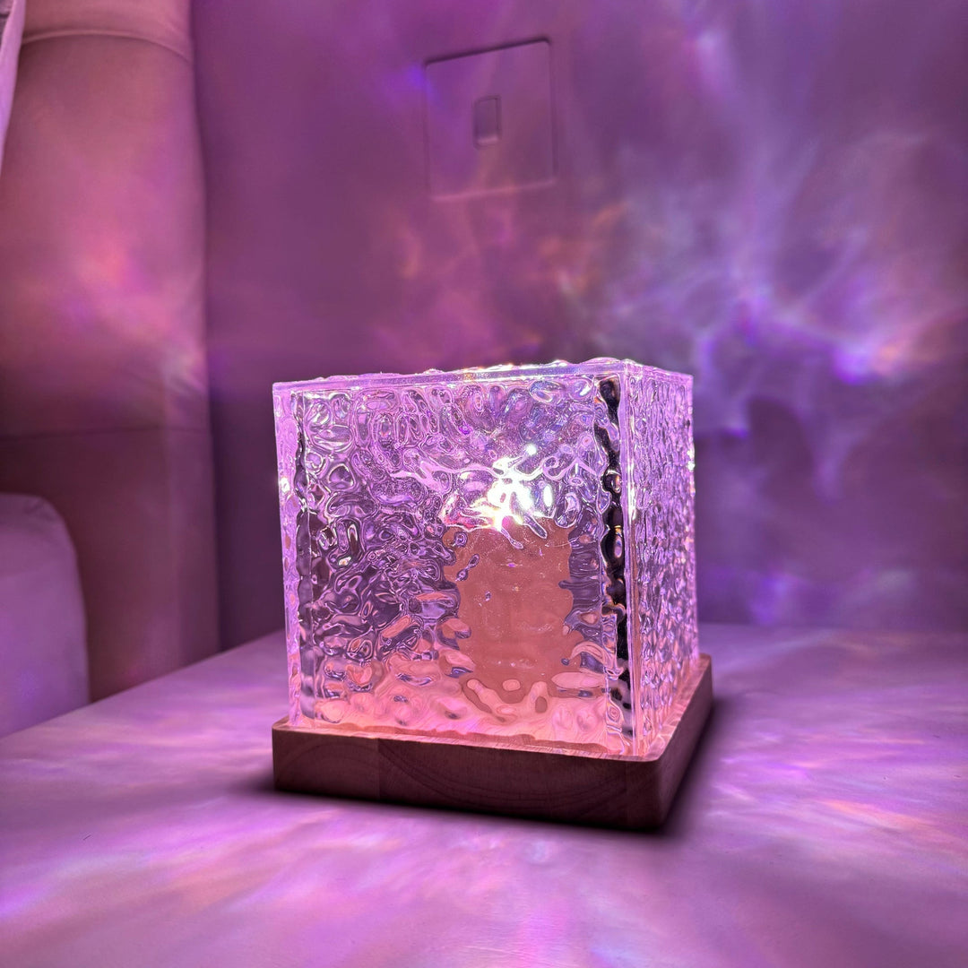 Noorderlicht Prisma Lamp - Borealis Cube-Medium-The Livary