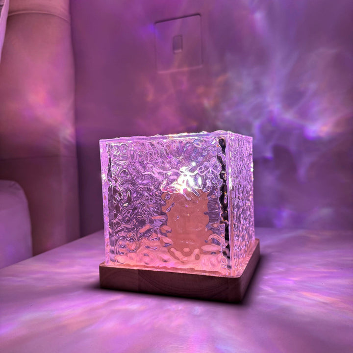 Noorderlicht Prisma Lamp - Borealis Cube-Medium-The Livary
