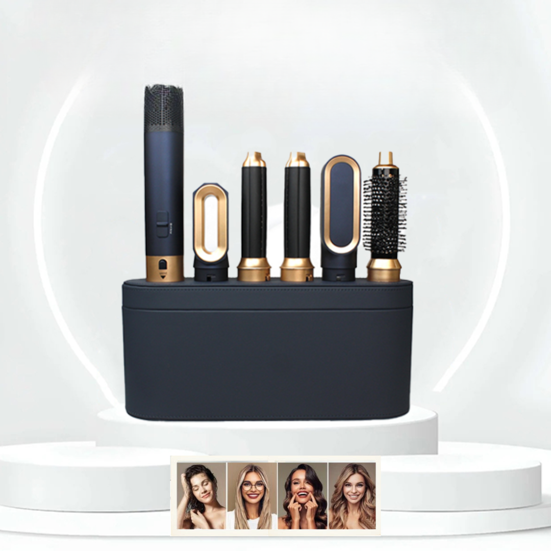5-in-1 Multi Hair Styler with Ionic Technology - AuraStyle-Pro-The Livary