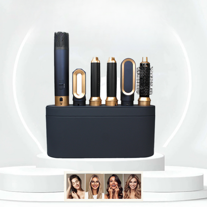5-in-1 Multi Hair Styler with Ionic Technology - AuraStyle-Pro-The Livary