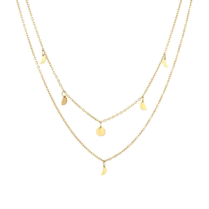 Rio Boho Layered Necklace - Serena-Gold-The Livary