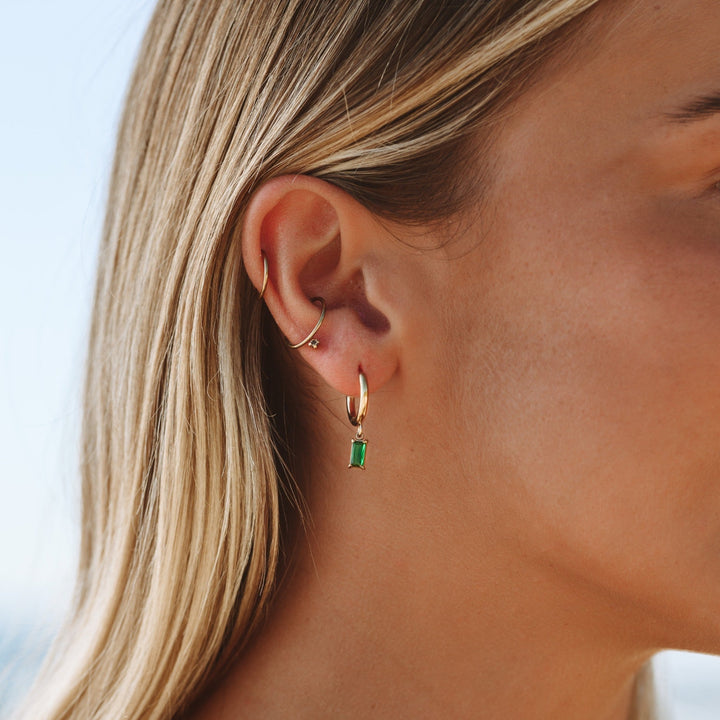 Sea Glitter Earrings - Liana-The Livary