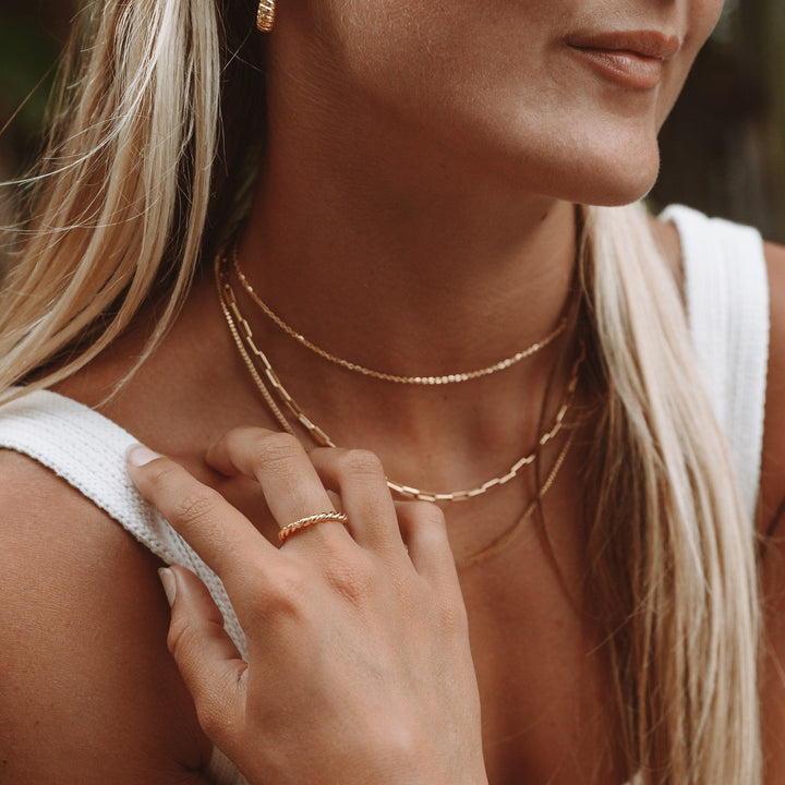 Twisted Ring with Symbolism - Tessa-5-Gold-The Livary