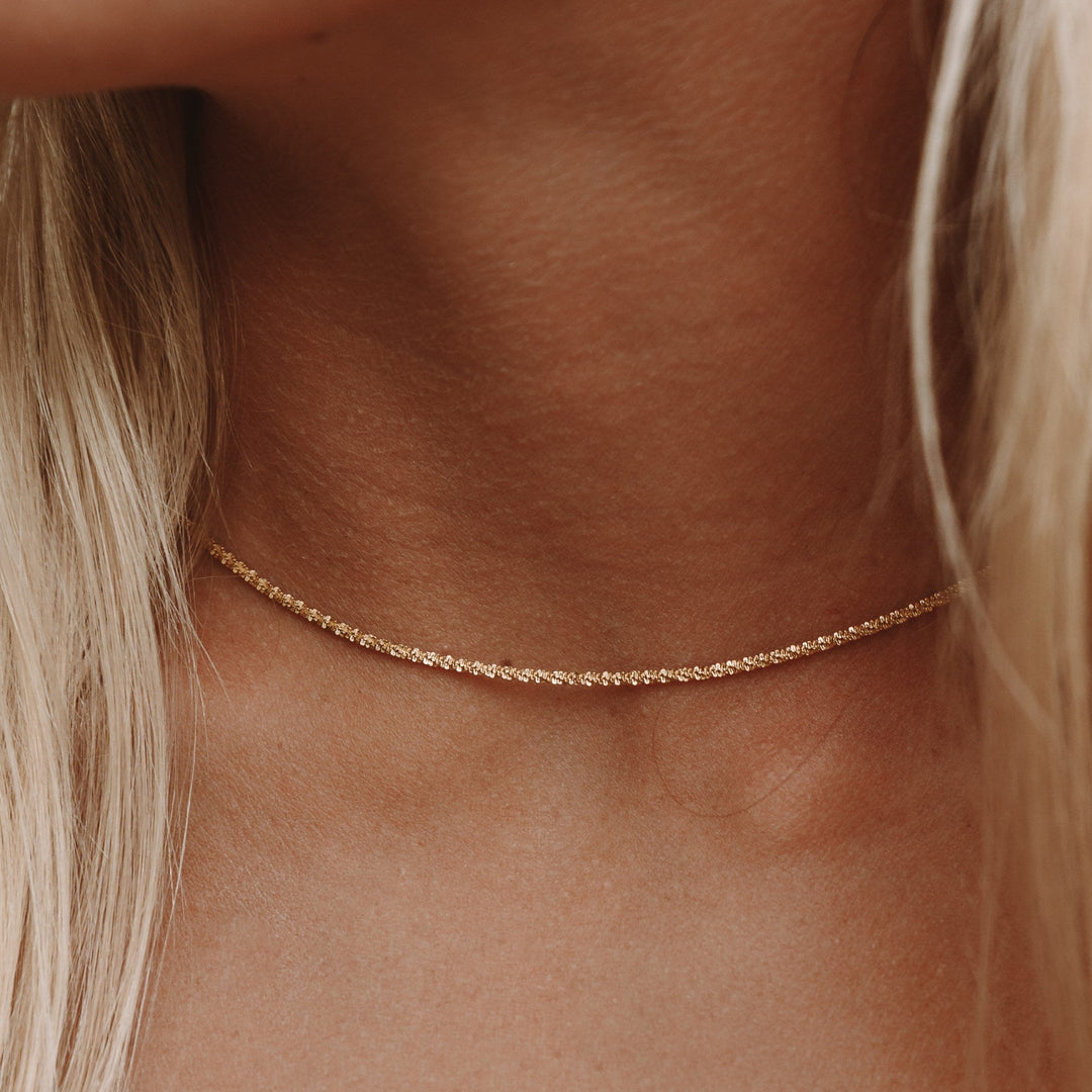 Timeless Necklace - Amaya-Gold-The Livary