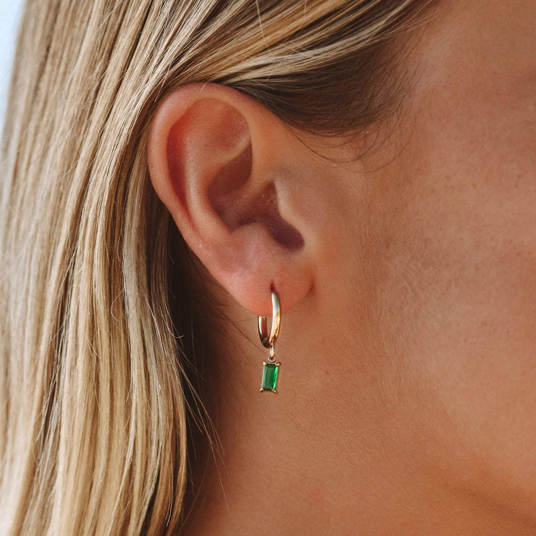 Sea Glitter Earrings - Liana-The Livary