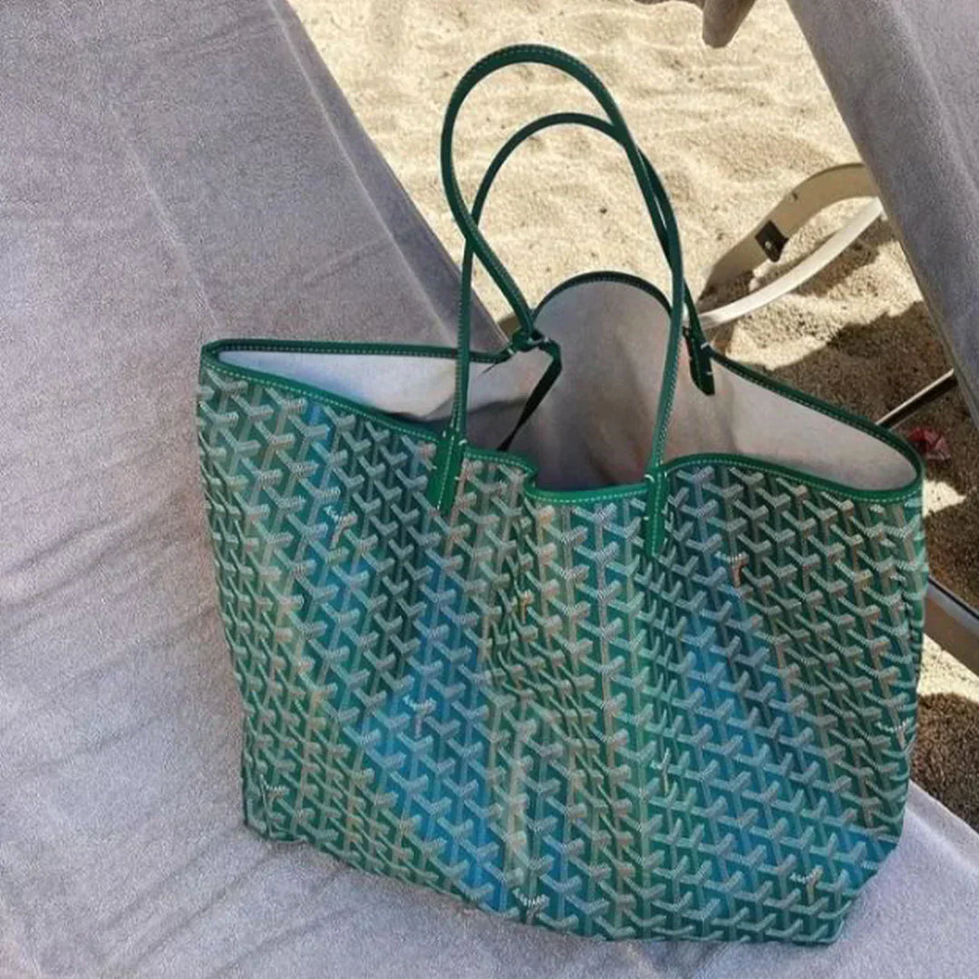 Modern and Stylish Shoulder Bag - Mila-Green-The Livary