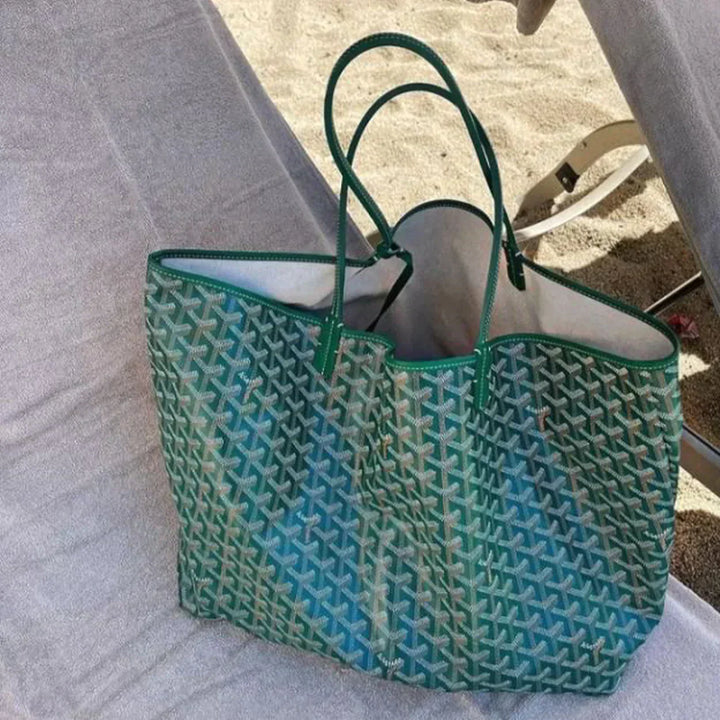 Modern and Stylish Shoulder Bag - Mila-Green-The Livary
