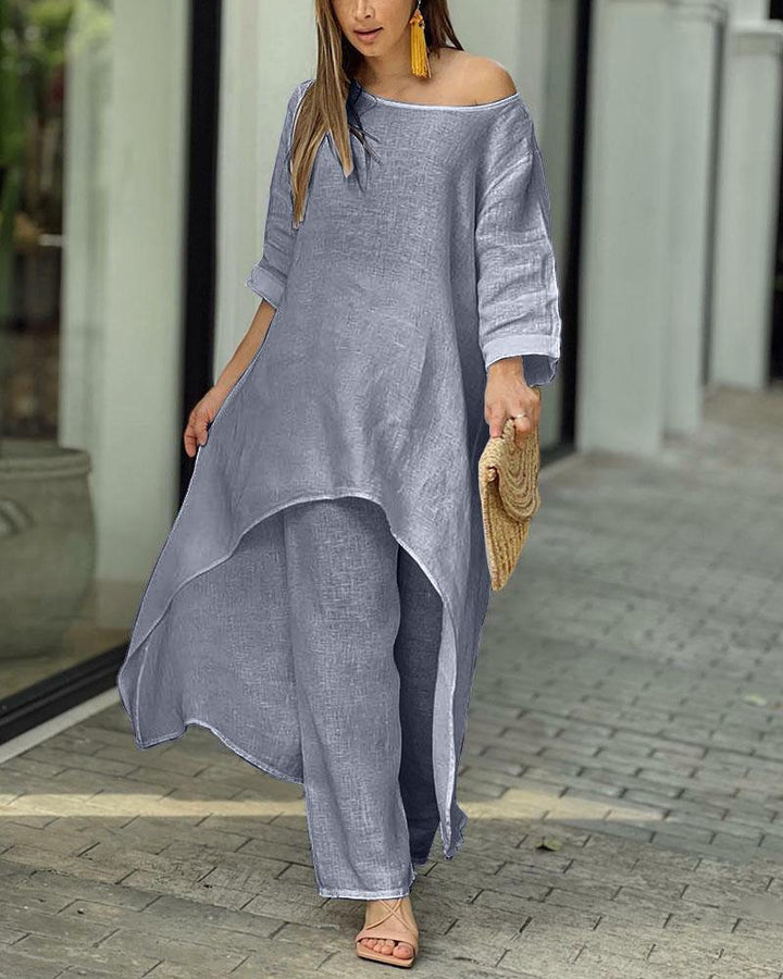 Luxury Leisure Set for Women - Emma-Gray-S-The Livary