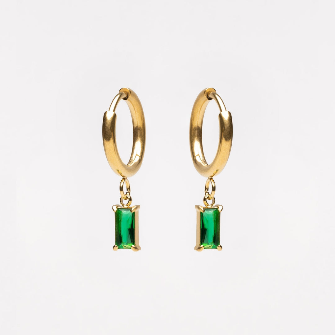 Sea Glitter Earrings - Liana-The Livary