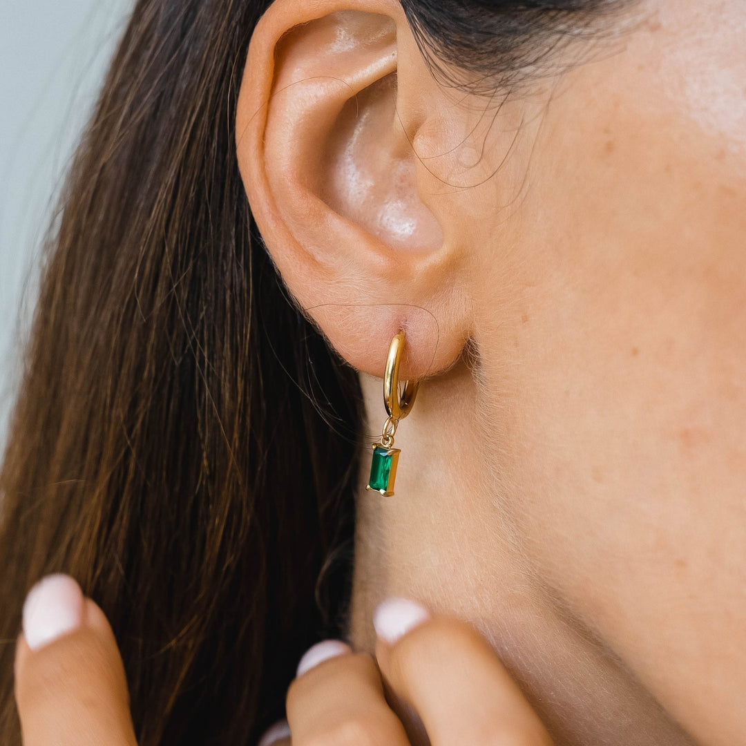 Sea Glitter Earrings - Liana-The Livary