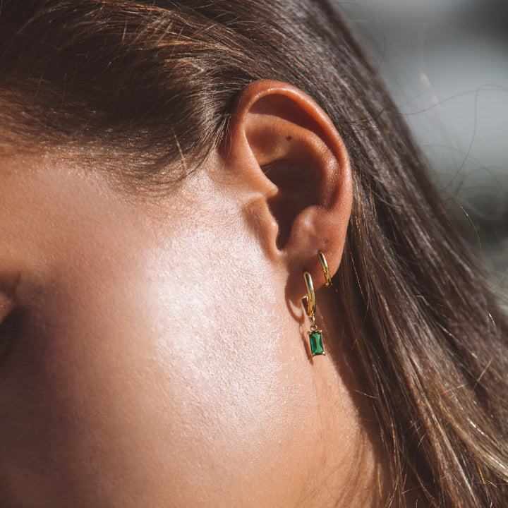Sea Glitter Earrings - Liana-The Livary