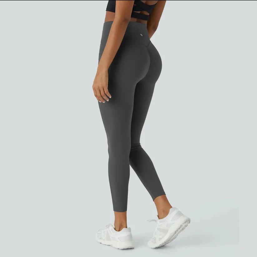 Stylish Push-Up Legging – Mila | Instantly lifting effect-S-Gray-The Livary