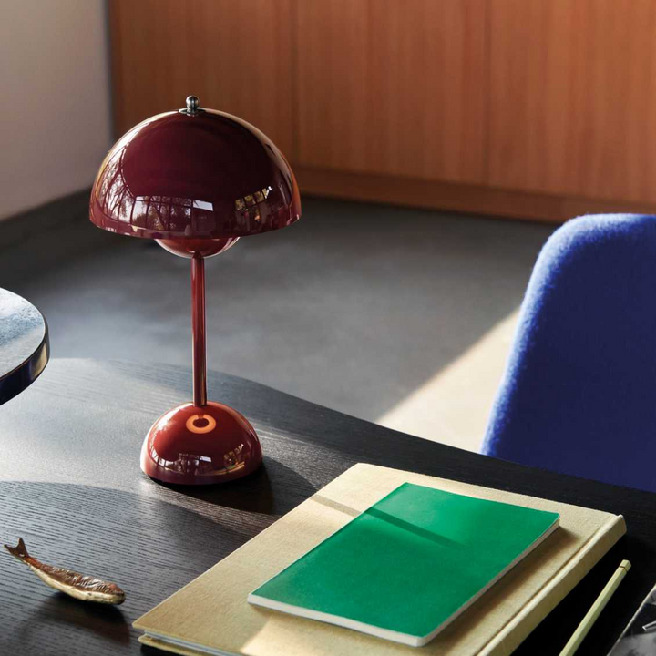 LED Table Lamp - MoonGlow-White-The Livary