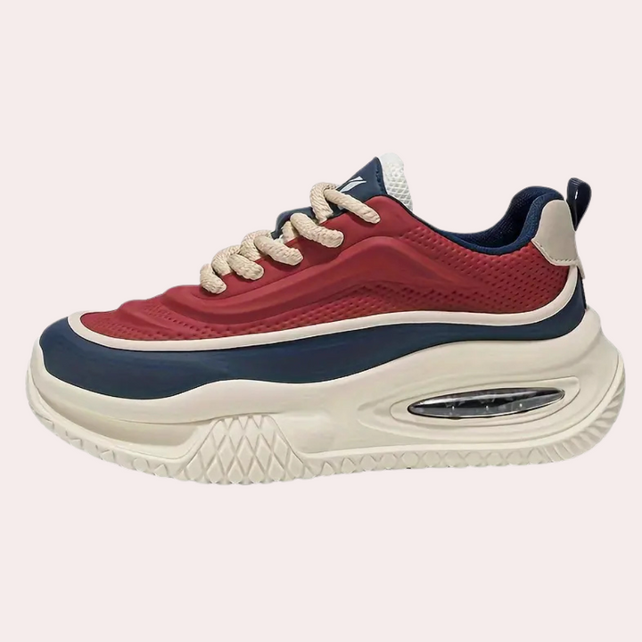 Comfortable Men's Sneakers - Noah-Beige-6-The Livary