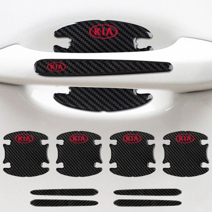 Complete Set for Car Door Protection & Styling - CarSkinz-KIT HandGrip Front Doors-Audi-The Livary