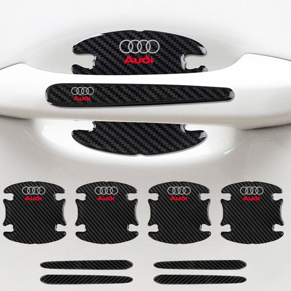 Complete Set for Car Door Protection & Styling - CarSkinz-KIT HandGrip Front Doors-Audi-The Livary
