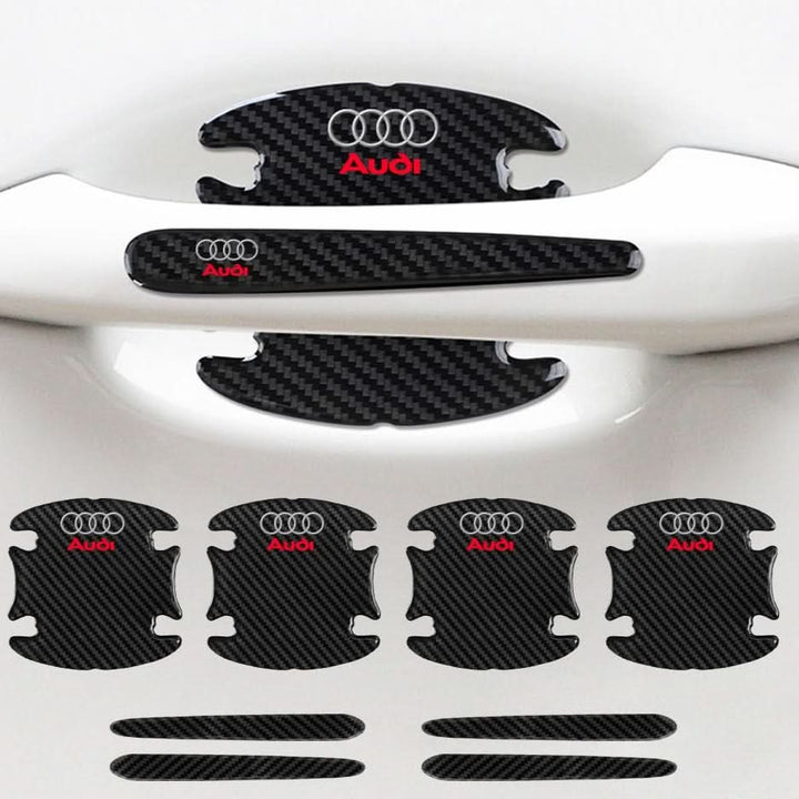 Complete Set for Car Door Protection & Styling - CarSkinz-KIT HandGrip Front Doors-Audi-The Livary