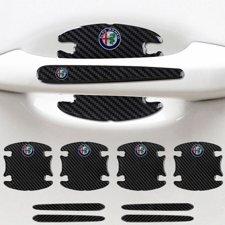 Complete Set for Car Door Protection & Styling - CarSkinz-KIT HandGrip Front Doors-Audi-The Livary