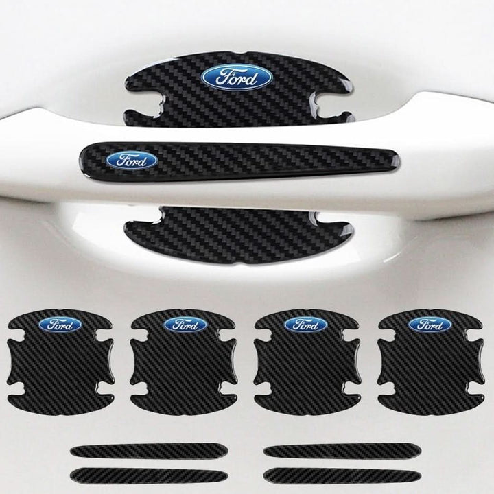 Complete Set for Car Door Protection & Styling - CarSkinz-KIT HandGrip Front Doors-Audi-The Livary