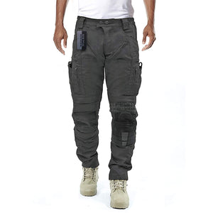 Functional Cargo Trousers for Men - Liam-Grey-32-The Livary